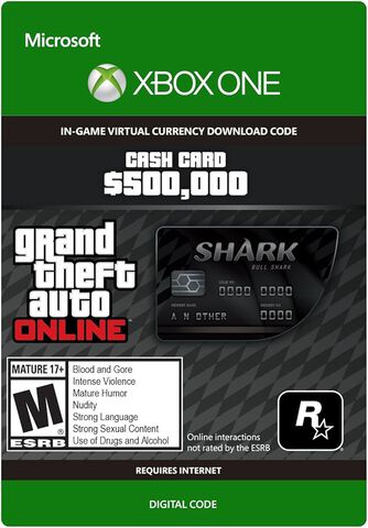 Dlc GTA V Bull Shark - 500 000 GTA Dollars