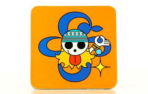 Dessous De Verre - One Piece - Set De 4 Skulls - MANGA