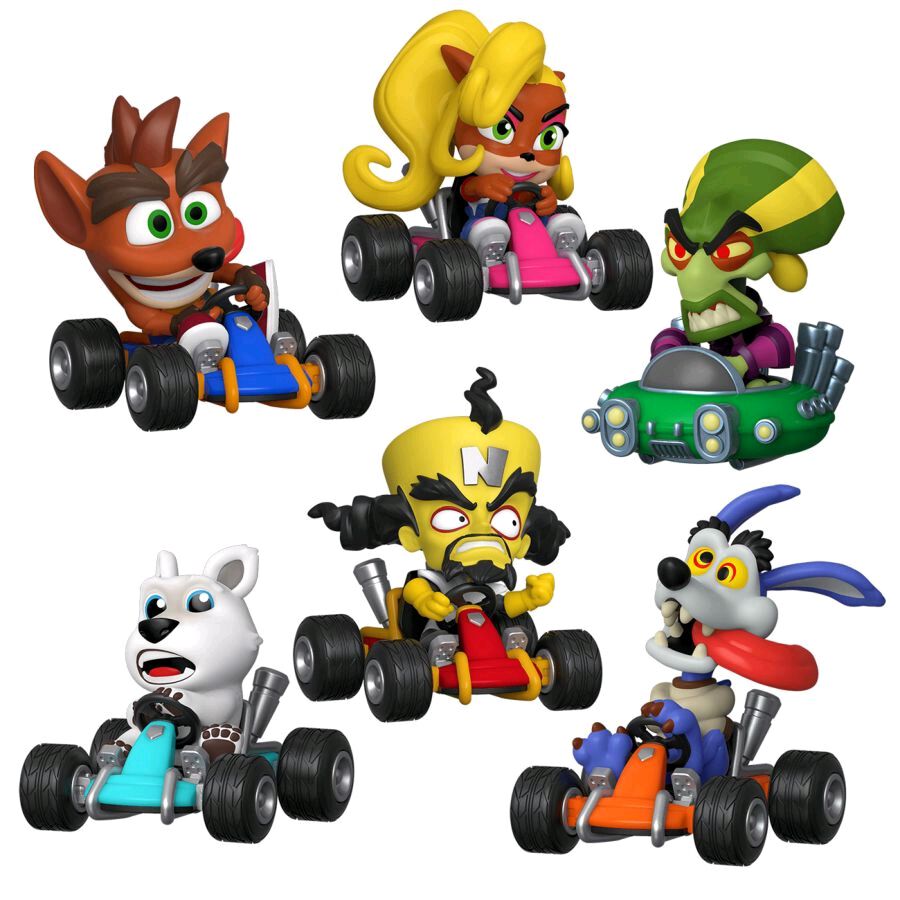 crash bandicoot mystery minis