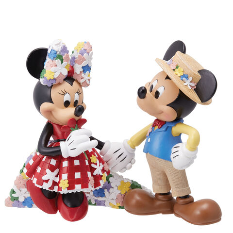 Figurine Disney Showcase - Mickey - Figurine Botanique Mickey Et Minnie