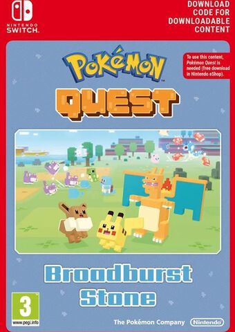 Pokemon Quest - Dlc - Broadburst Stone
