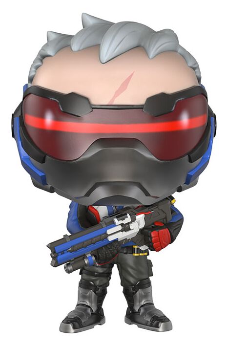 Funko Action Figure Soldier 76 VG+ 海外 即決-