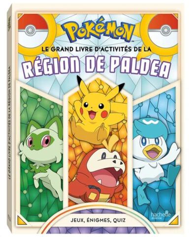 Livre - Pokemon - Le Grand Livre D'activités De La Région De Paldea