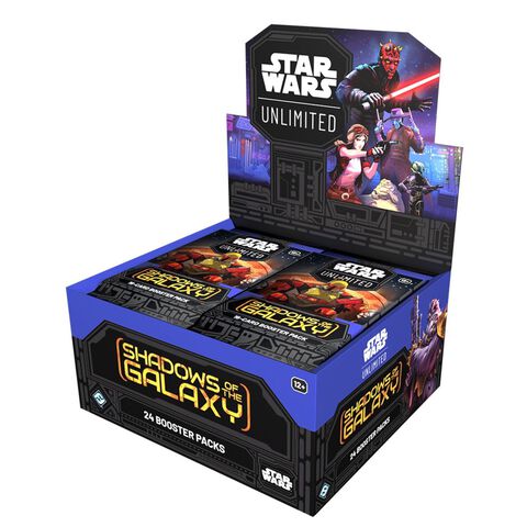 Boosters - Star Wars - Boite De 24 Boosters Unlimited Shadows Of The Galaxy Boos