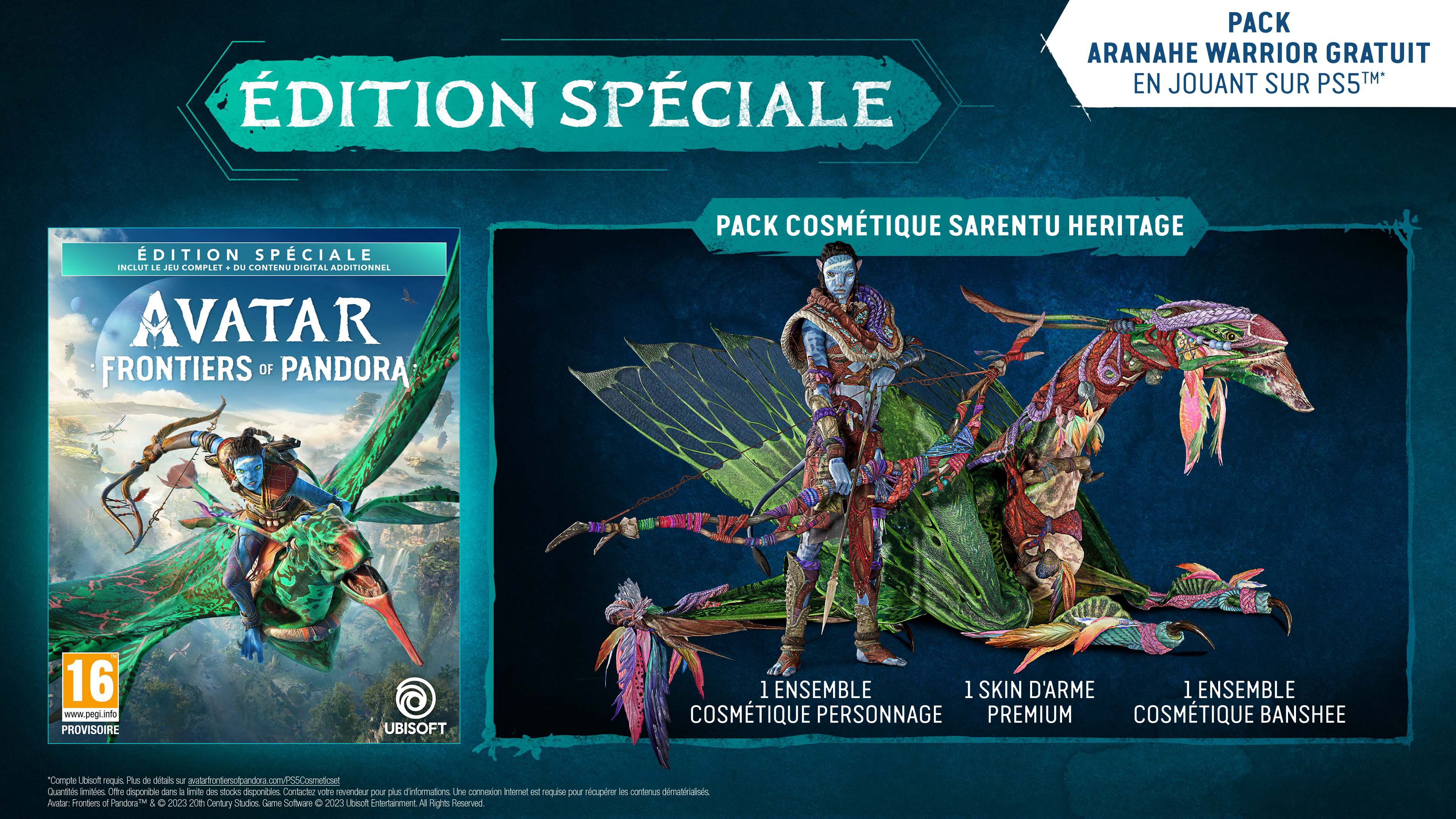 Avatar Frontiers Of Pandora Edition Spéciale Exclusivité Micromania Sur