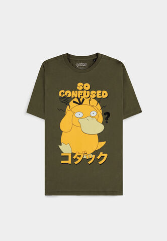 Tshirt - Pokemon - Confused Psykokwak Tshirt Taille Xl
