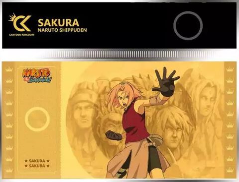 Golden Ticket Cartoon Kingdom - Naruto Shippuden - Sakura