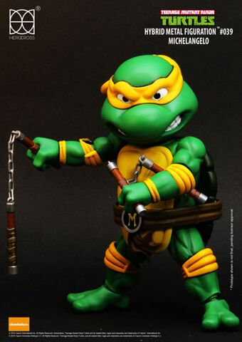 Acheter Figurine Tortues Ninja - Michelangelo lartiste