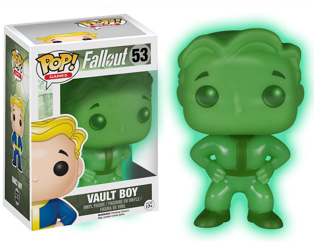 Figurine Funko Pop! N°53 - Fallout - Vault Boy Glow In The Dark