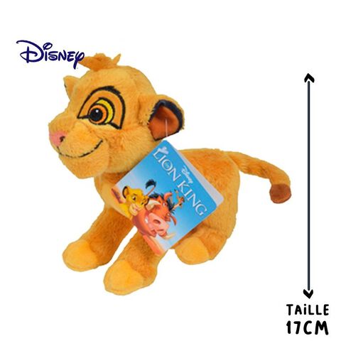 Famosa Softies - Peluche Simba du Film Disney Le Roi Lion de Taille Moyenne  et Texture Douce et Douce a Un Son drôle à Offrir à Tout âge (760021695)
