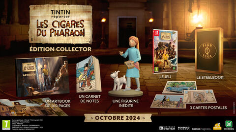 Tintin Reporter Les Cigares Du Pharaon Collector Edition