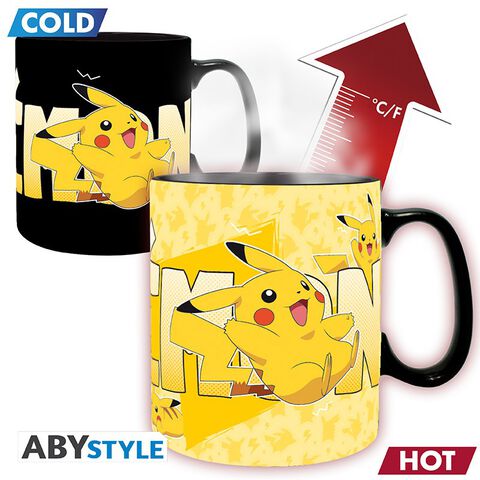 Mug Heat Change - Pokemon - Pikachu - 460 Ml