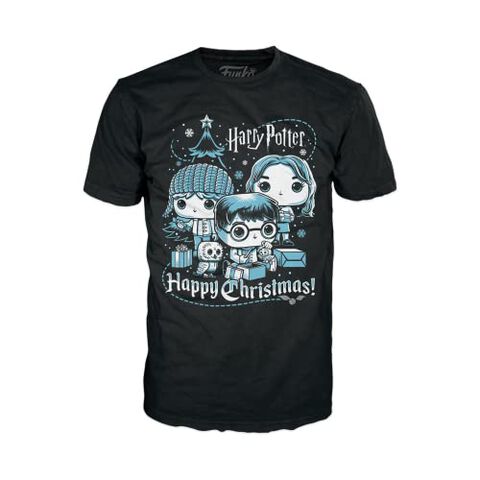 Boxed Tee - Harry Potter - Holiday - Ron Hermione Harry - M
