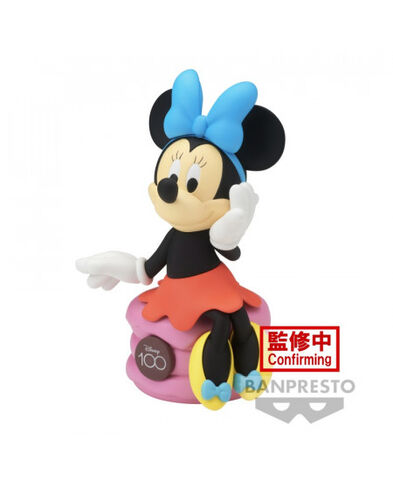 Figurine Sofubi - Disney - Minnie Mouse Ver.100th Anniversary
