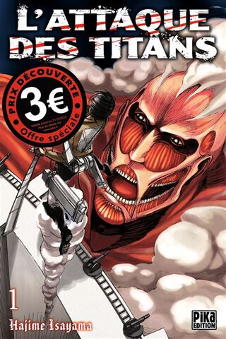 Manga - Attaque Des Titans - Tome 01