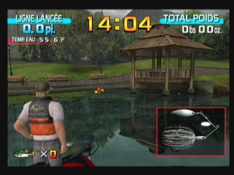 Sega Bass Fishing + Canne à Pêche sur WII, tous les jeux vidéo WII