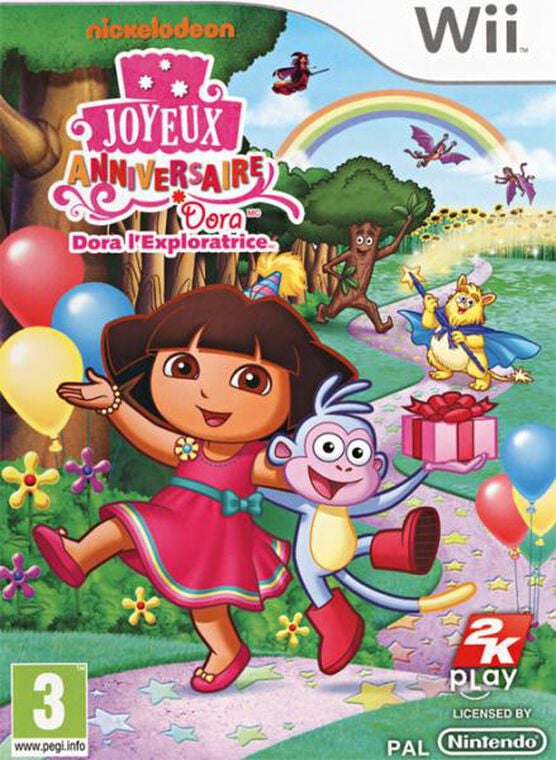 Dora Joyeux Anniversaire Sur Wii Tous Les Jeux Video Wii Sont Chez Micromania