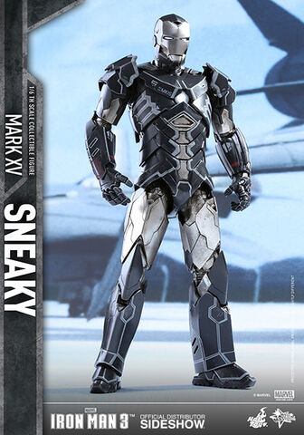 Figurine Hot Toys - Iron Man 3 - Movie Masterpiece 1/6 Iron Man Mark XV Sneaky 3