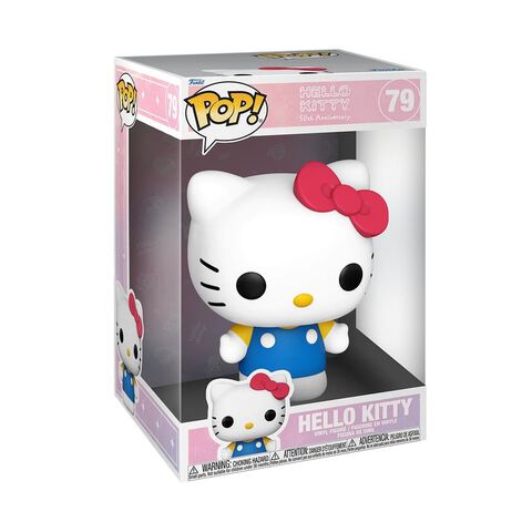 Figurine Funko Pop! Jumbo - Hello Kitty 50th - Hello Kitty