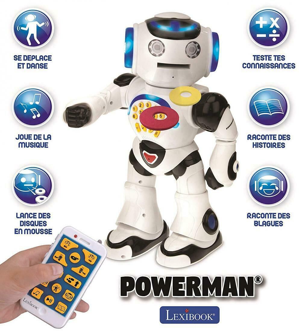 robot interactif powerman
