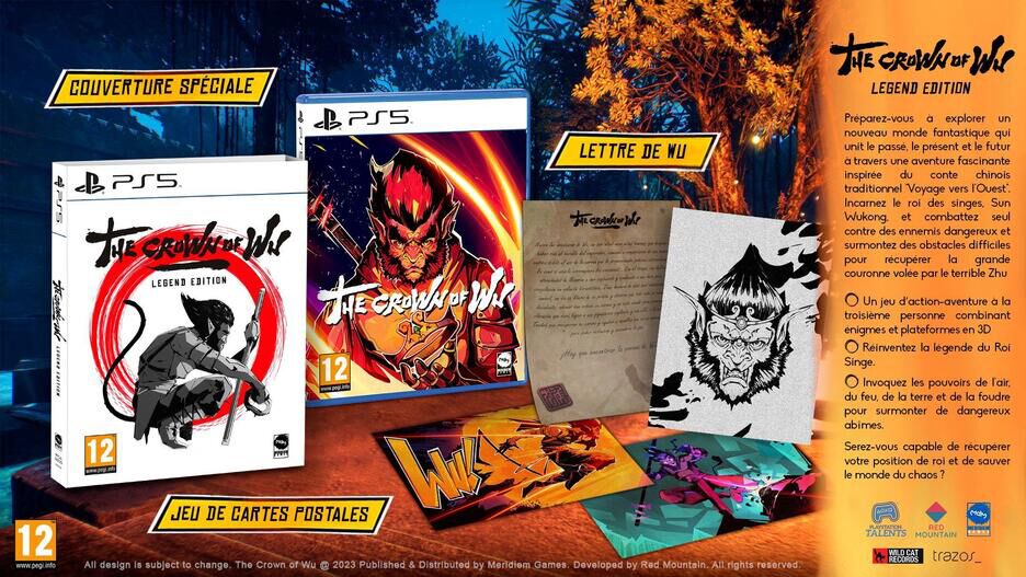 The Crown Of Wu Legend Edition Sur Ps5 Tous Les Jeux Vidéo Ps5 Sont