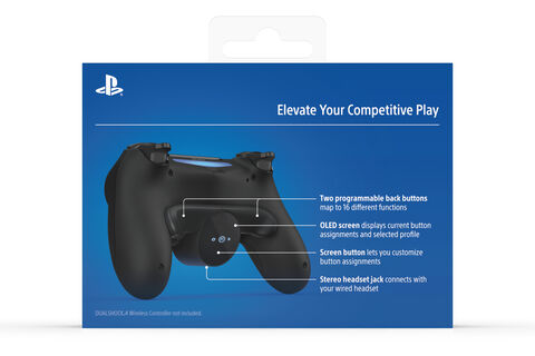 Palette pour manette PS4 - Fixation dorsale de commande pour Manette  DualShock 4 - (Playstation 4) PS4