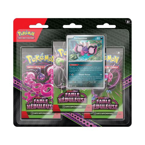 Pack 3 Boosters - Pokemon - Ev06.5 Fable Nébuleuse