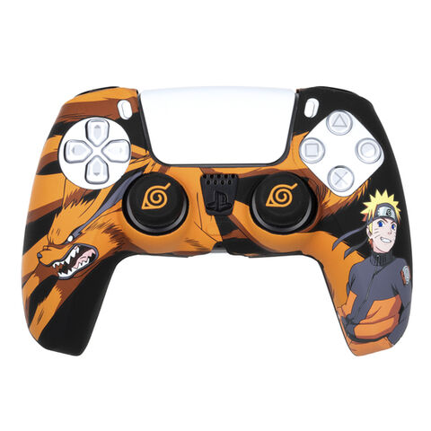 Kit De Protection En Silicone Dualsense - Naruto - Orange