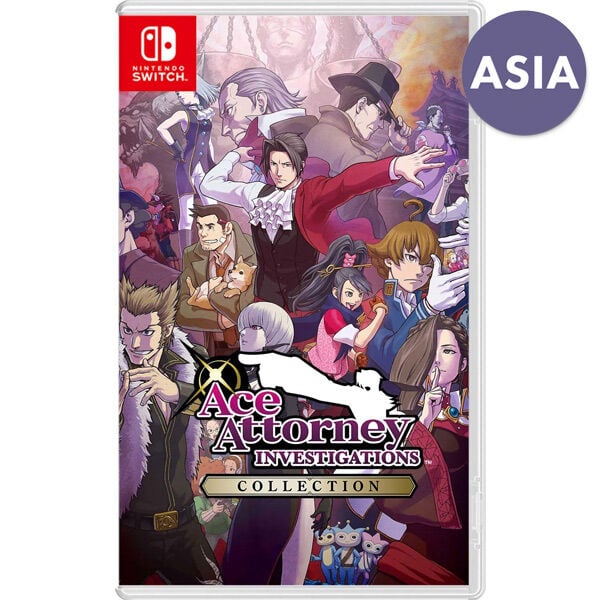 Ace Attorney Investigations 1 & 2 Collection (ASIA)