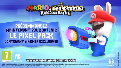 Mario + The Lapins Crétins: Kingdom Battle - code à télécharger Switch  UBISOFT : le jeu à Prix Carrefour
