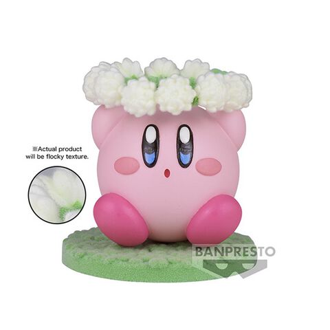 Figurine Fluffy Puffy - Kirby - Kirby B (play In The Flower)