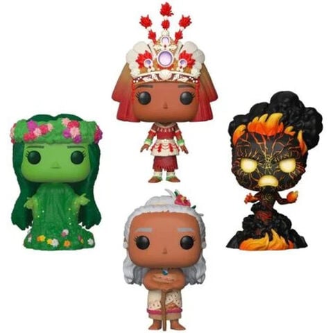 Figurine Funko Pop! 4pk - Vaiana - 4pk (gw)