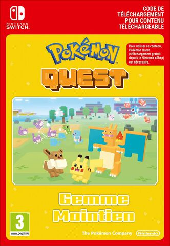 Pokemon Quest - Dlc - Stay Strong Stone