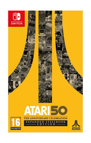 Atari 50 The Anniversary Celebration Expended Steelbook  Edition
