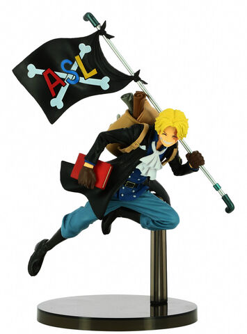 Figurine Mania Ver One Piece Sabo Avec Drapeau Asl Manga