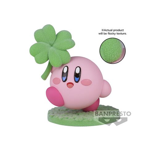 Figurine Fluffy Puffy - Kirby - Kirby A (play In The Flower)