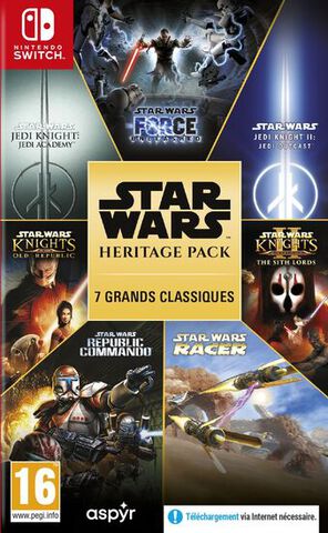 Star Wars Heritage (7 Jeux En 1) Switch - Occasion