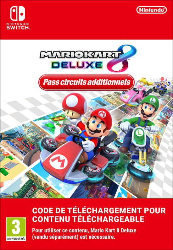 Mario Kart 8 Deluxe Dlc Pass Circuits Additionnels Switch 9940