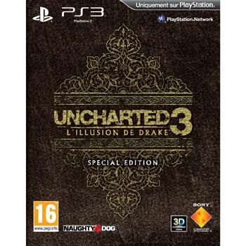 Uncharted 3 Drake's Deception Edition Spéciale sur PS3, tous les