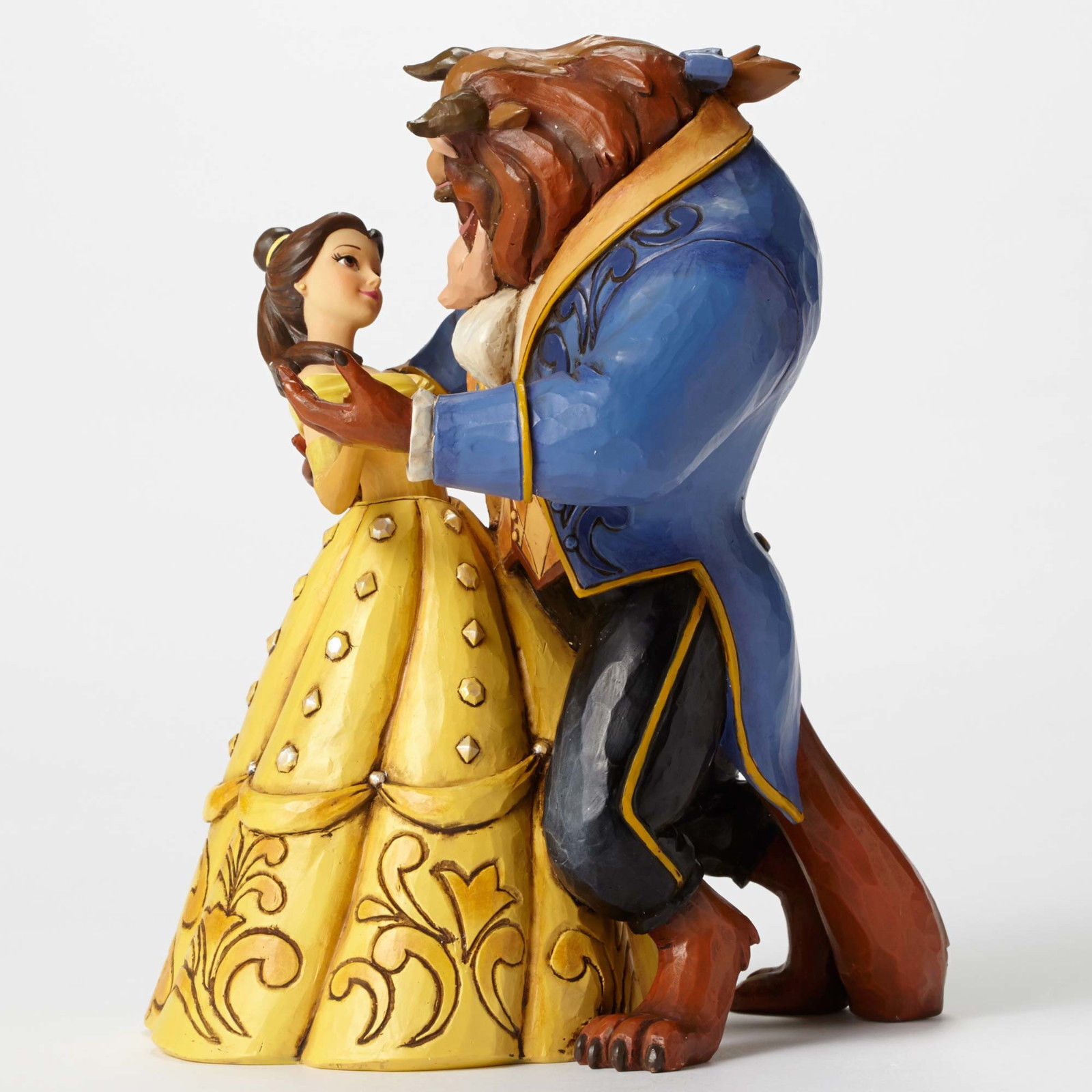 Statuette La Belle Et La Bete Disney Traditions Dance 25ème Anniversaire Disney 