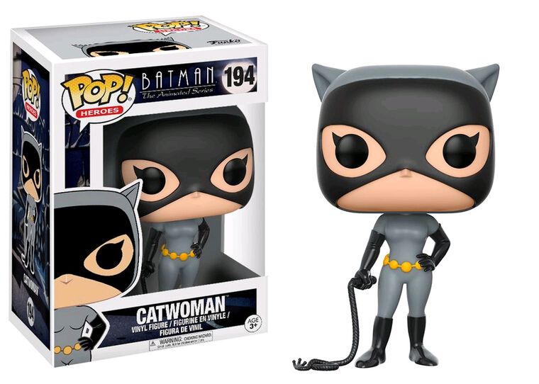 Figurine Funko Pop N 43 Batman Anime Catwoman Dc Comics