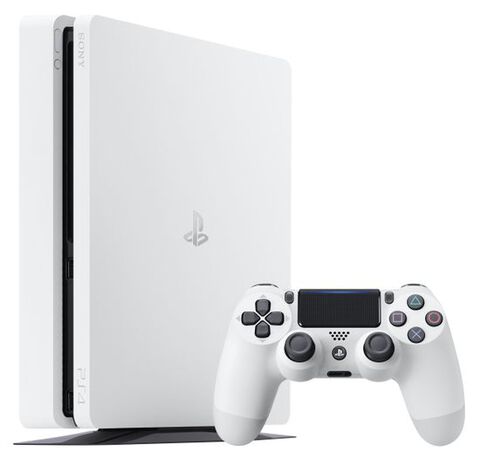 Playstation 4 Slim 500 Go Blanc Glacier