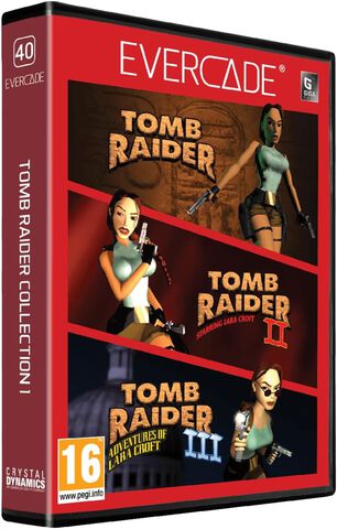 Evercade Exp-r Tomb Raider 1-2-3