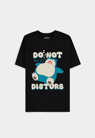 Tshirt - Pokemon - Ronflex Do Not Disturb Tshirt Taille S