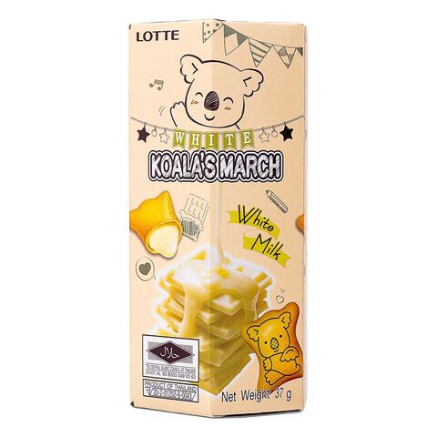 Friandise Lotte Koala No March - Chocolat Blanc 37 Gr