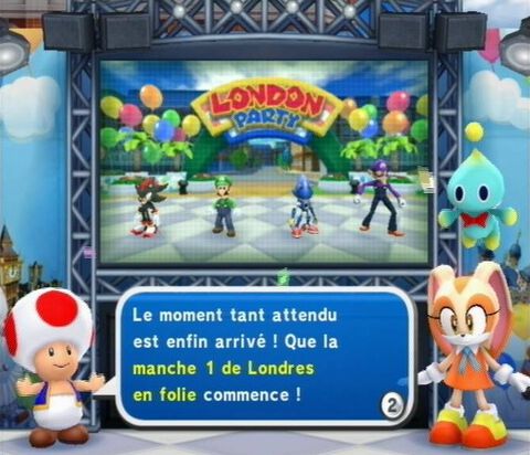 Mario & Sonic nos Jogos Olímpicos de Londres 2012™, Wii, Jogos