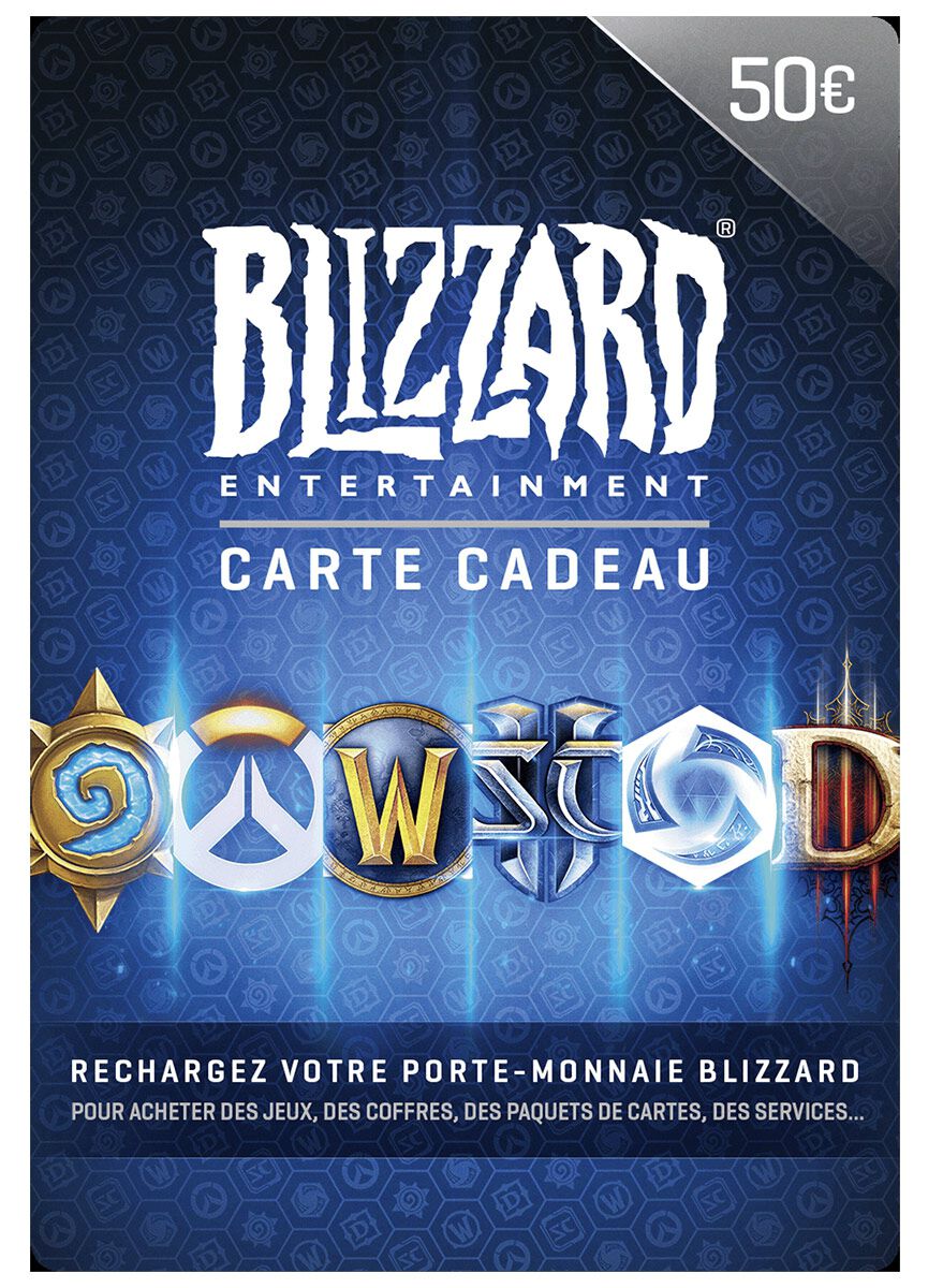 Carte Battle.net 50 Euros - PC