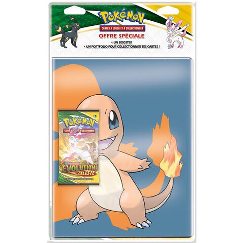 Cahier Range-Cartes Pokémon Evoli - 180 Cartes - Pokémon au meilleur prix