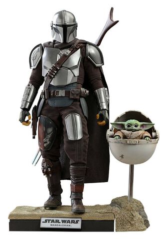 Figurine Hot Toys - Star Wars - The Mandalorian & The Child 1/6 30cm