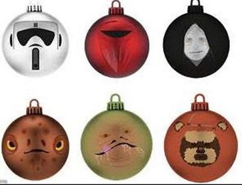 Boules De Noel Star Wars Return Of Jedi Baubles